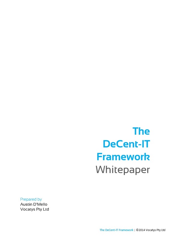 DeCent-IT Framework Whitepaper